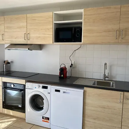 Apartament De L'eve - T2 A 380m M Hulot Et Commerces - St Marc Sur Ideal Famille Proche La Baule P0rnichet - Terrasse Et Parking Prives Saint-Nazaire (Loire-Atlantique)