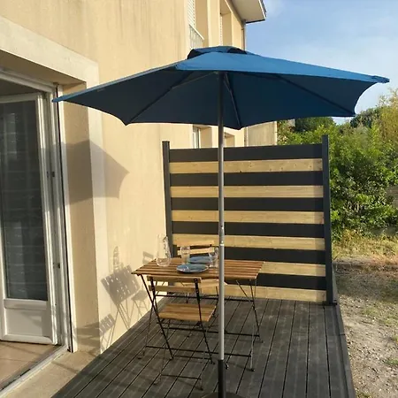 De L'eve - T2 A 380m M Hulot Et Commerces - St Marc Sur Ideal Famille Proche La Baule P0rnichet - Terrasse Et Parking Prives Apartament *